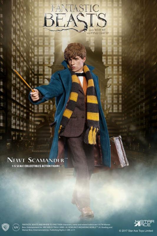 Fantastic Beasts My Favourite Movie Action Figure 1/6 Newt Scamander Grey Coat Ver. 30 cm