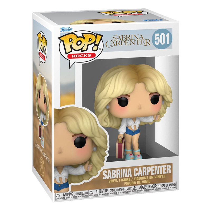 Sabrina Carpenter POP! Rocks Vinyl Figure Manchild 9 cm 1