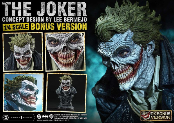 DC Comics Ultimate Premium Masterline Series Statue 1/4 The Joker (Concept Design by Lee Bermejo) DX 2