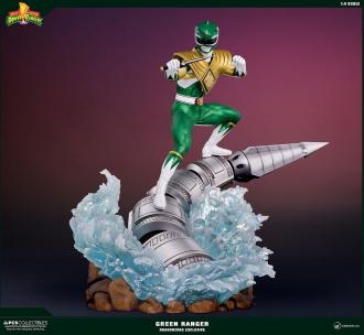 Power Rangers Statue 1/4 Green Ranger PCS Dragonzord Ex Exclusive 61 cm