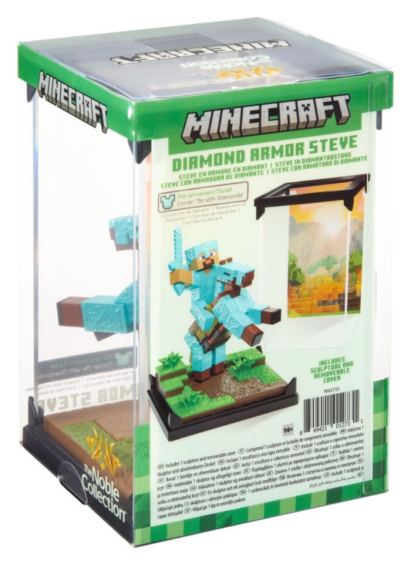 Minecraft Figure Diorama Diamond Armor Steve and Horse 18 cm 5