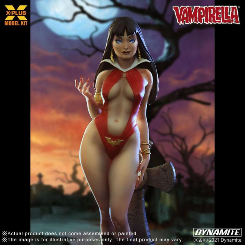 Vampirella Plastic Model Kit pre-painted 1/8 Vampirella 23 cm