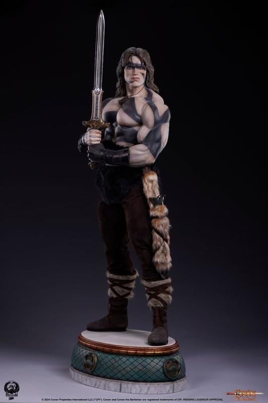 Conan the Barbarian Elite Series Statue 1/2 Conan Warpaint Edition 116 cm