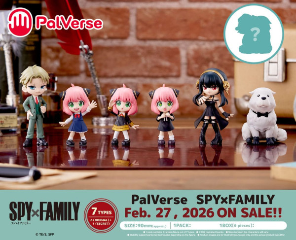 Spy x Family PalVerse PVC Figures 9 cm Assortment (6) 4