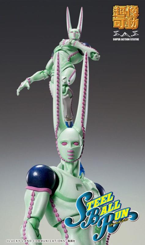 JoJo's Bizarre Adventure Part7 Steel Ball Run Super Action Action Figure Chozokado D4C Second 20 cm 1