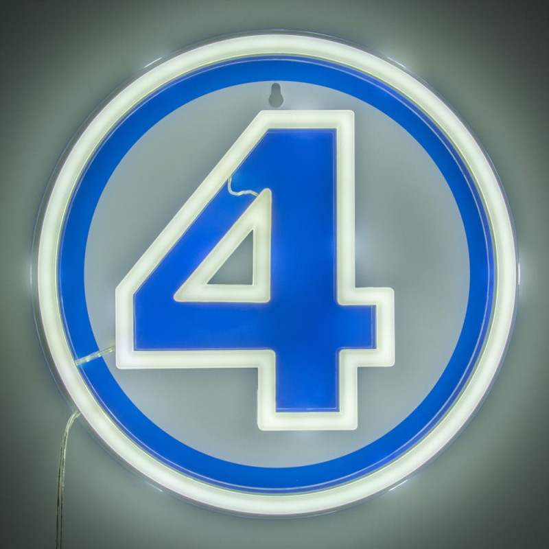 Fantastic Four LED Wall Lamp Light Logo Neon 5