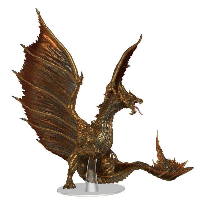 Dungeons & Dragons Frameworks Miniature Model Kit Adult Brass Dragon 1