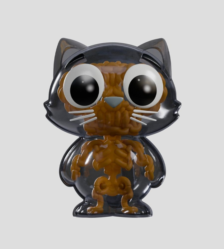 Catscans Mini Figures S2 Bare Bones 6 cm Blind Box Display (6) 6