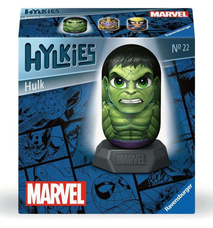 Marvel Hylkies 3D Puzzle Hulk (55 pieces) 1