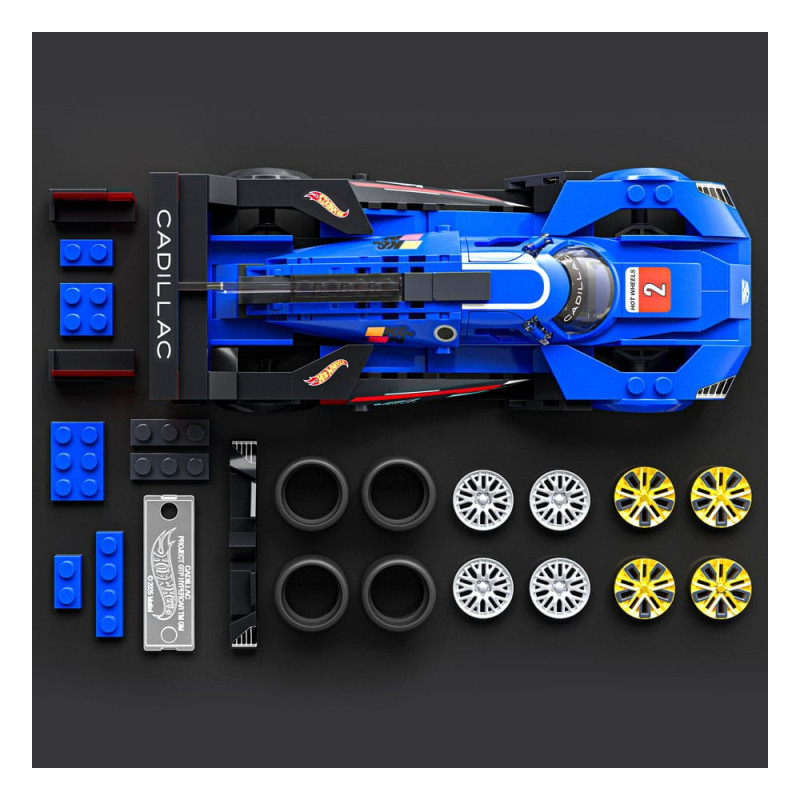 Mattel Brick Shop Hot Wheels Speed Series Building Set 1/32 Cadillac Project GTP Hypercar 3