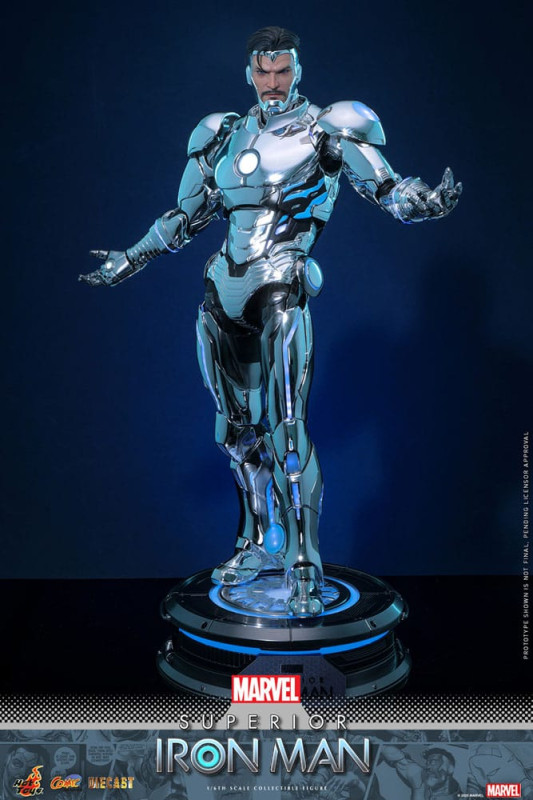 Marvel Comic Diecast Masterpiece Action Figure 1/6 Superior Iron Man 32 cm 9