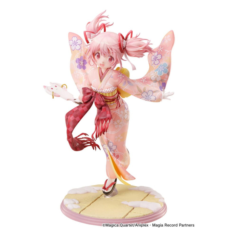 Puella Magi Madoka Magica Side Story Magia Record PVC Statue 1/7 Madoka Kaname Kimono Ver. 22 cm