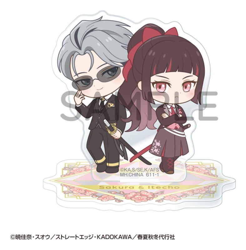Agents of the Four Seasons Buddycolle Acrylic Stands Dance of Spring 6 cm Blind Box Display (6) 6