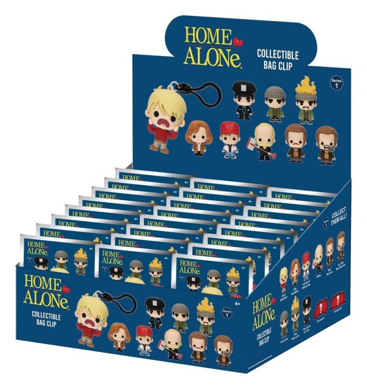 Home Alone 3D PVC Bag Clips Series 1 Blind Bag Display (24)