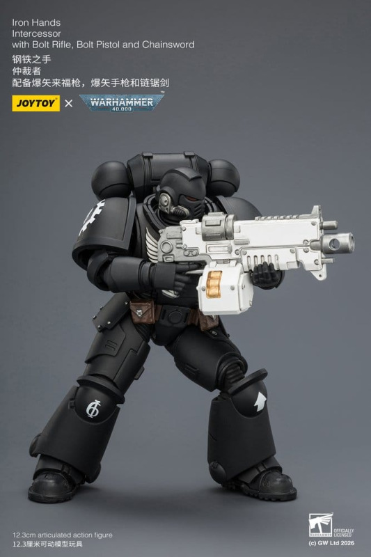 Warhammer 40,000 Action Figure Iron Hands Intercessor 12 cm 13