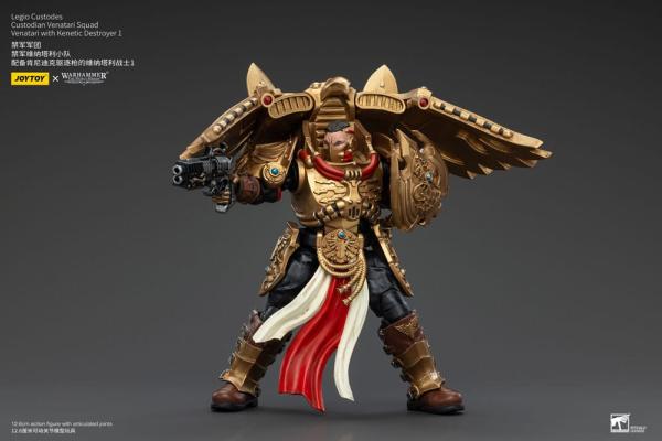 Warhammer The Horus Heresy Action Figure 1/18 Legio Custodes Custodian Venatari Squad Venatari with 3