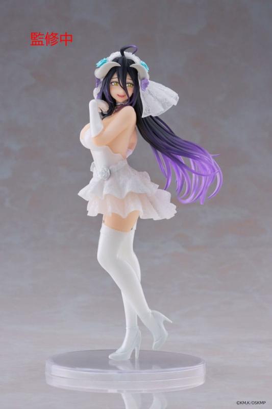 Overlord Coreful PVC Statue Albedo Wedding Ver. 18 cm 6