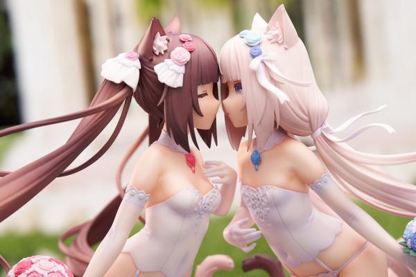 Nekopara PVC Statue 1/7 Nekopara Chocola & Vanilla Dream of Eden Ver. 23 cm