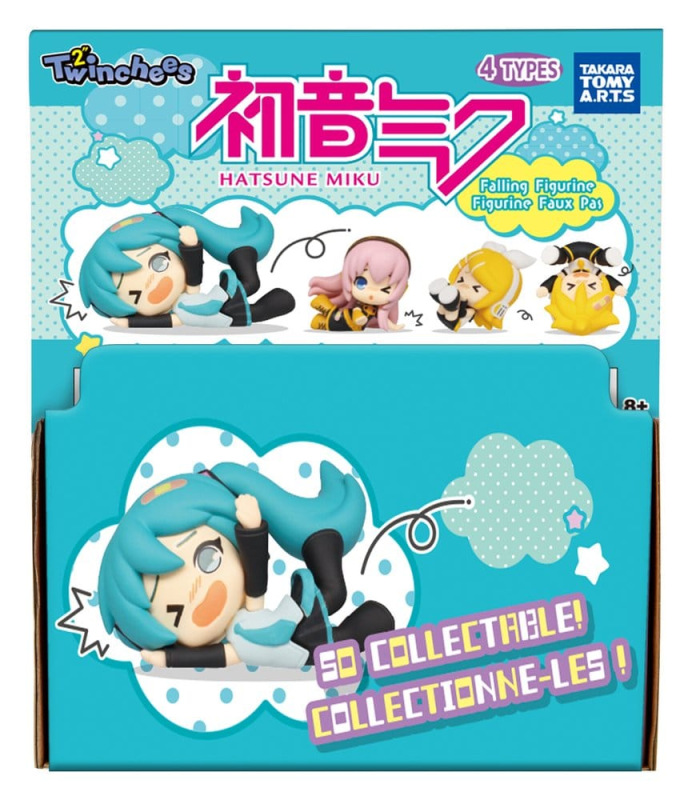 Hatsune Miku Twinchees Mini Figures Falling Figures 5 cm Blind Pack Display (24) 3