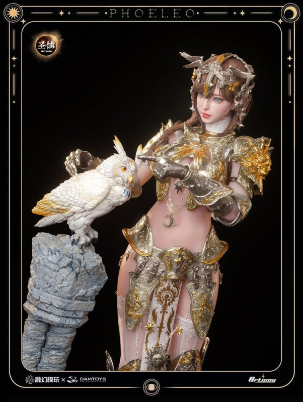 Deity Erosion Action Figure 1/6 Hwit ole-Phoeleo (Sculpted Hair Version) 30 cm 6