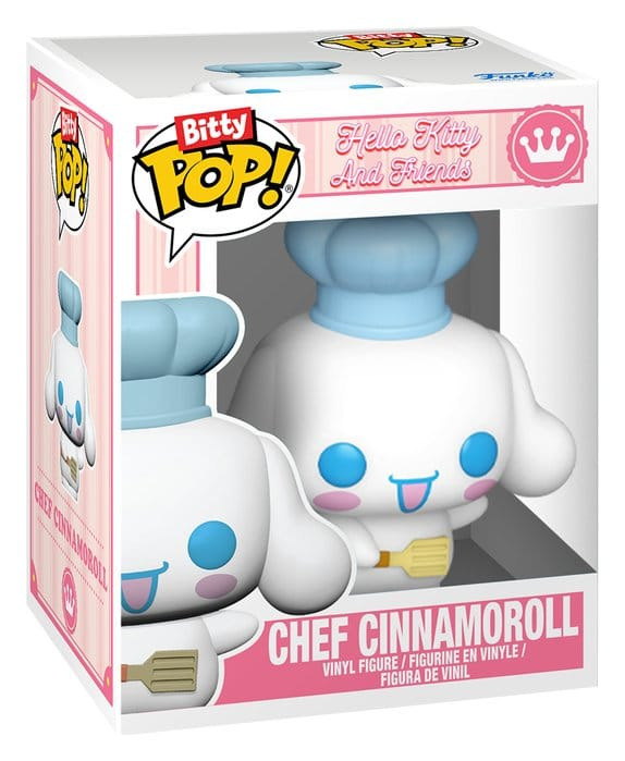 Sanrio Bitty POP! Town Vinyl Figure Cafe Cinnamoroll w/C 1