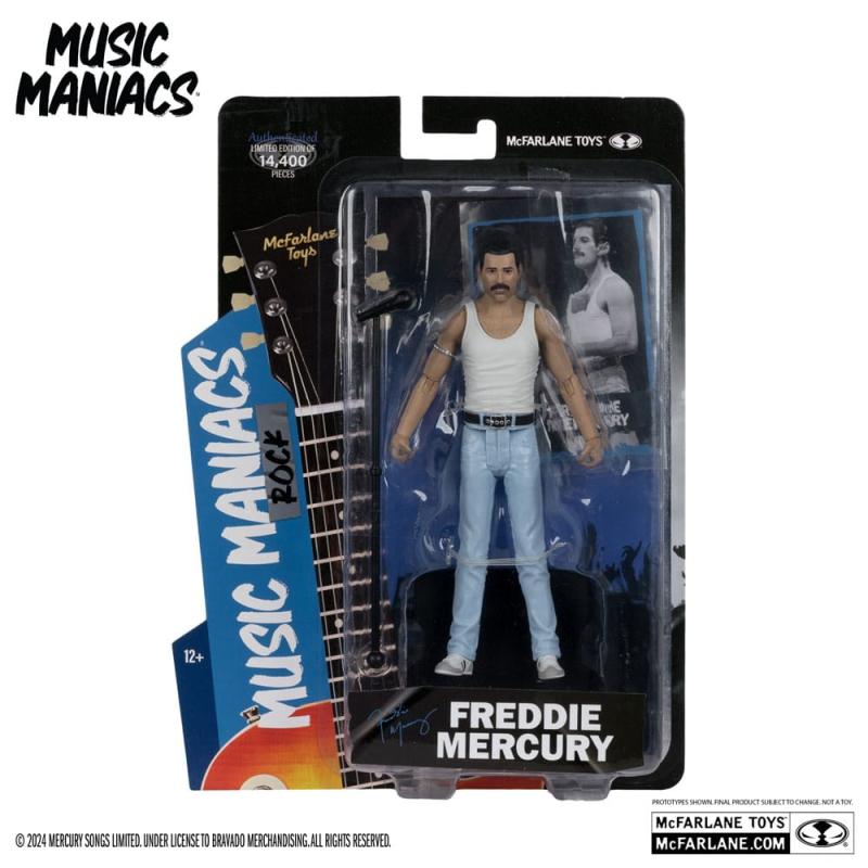 Music Maniacs Rock Action Figure Freddy Mercury 15 cm