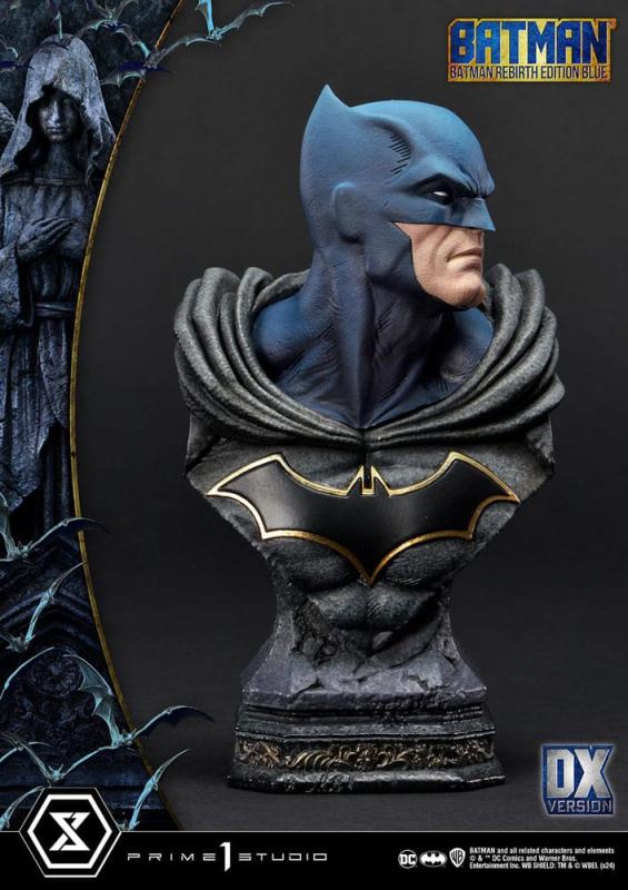 Batman Ultimate Premium Masterline Series Statue 1/4 Batman Rebirth Edition Blue Deluxe Bonus Versio