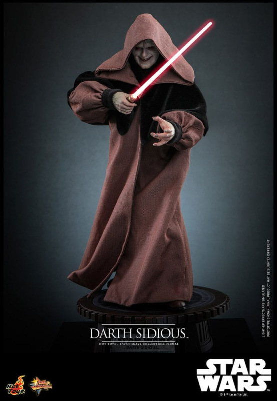 Star Wars Movie Masterpiece Action Figure 1/6 Darth Sidious 29 cm 6