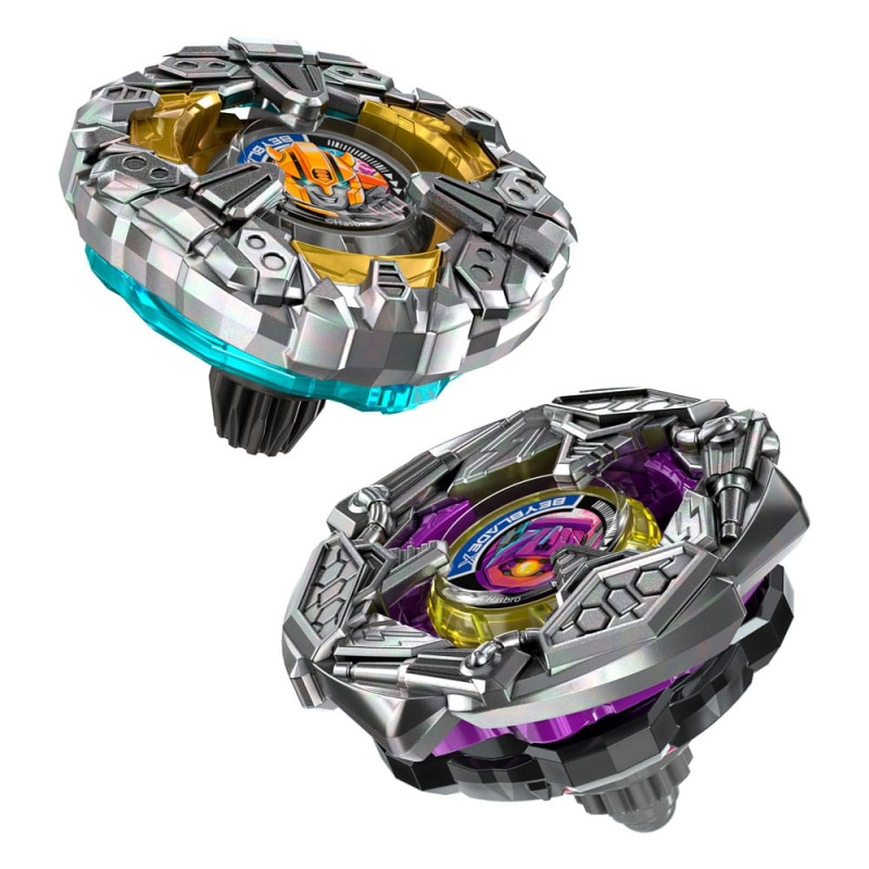 Beyblade X and Transformers Collab Bumblebee 3-60GP vs. Shockwave 5-80O 6