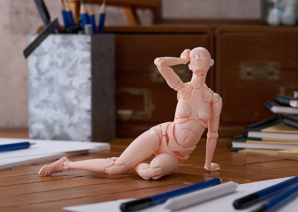 Figma Action Figure Nishimura Style Drawing Doll Olive Flesh 21 cm 5