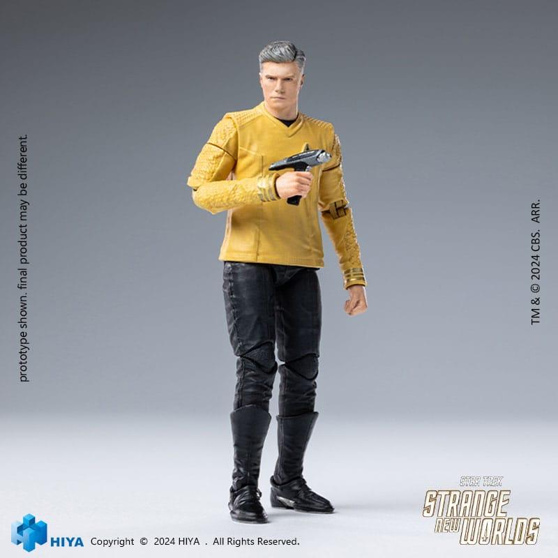 Star Trek Strange New Worlds Exquisite Mini Series Actionfigur 1/18 Pike 11 cm 2