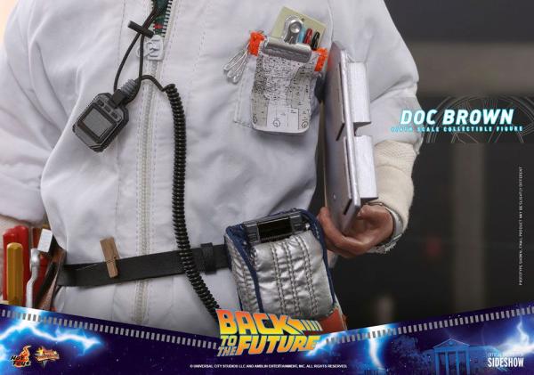 Back To The Future Movie Masterpiece Action Figure 1/6 Doc Brown 30 cm