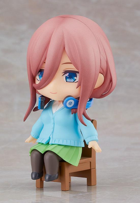 The Quintessential Quintuplets Movie Nendoroid Swacchao! Figure Miku Nakano 9 cm