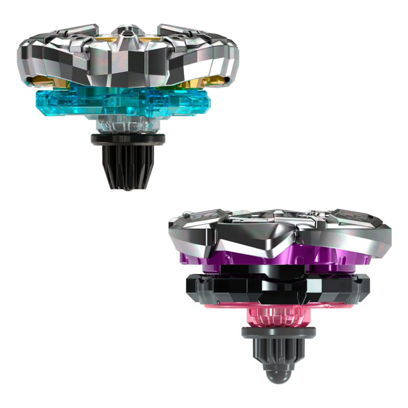 Beyblade X and Transformers Collab Bumblebee 3-60GP vs. Shockwave 5-80O 3