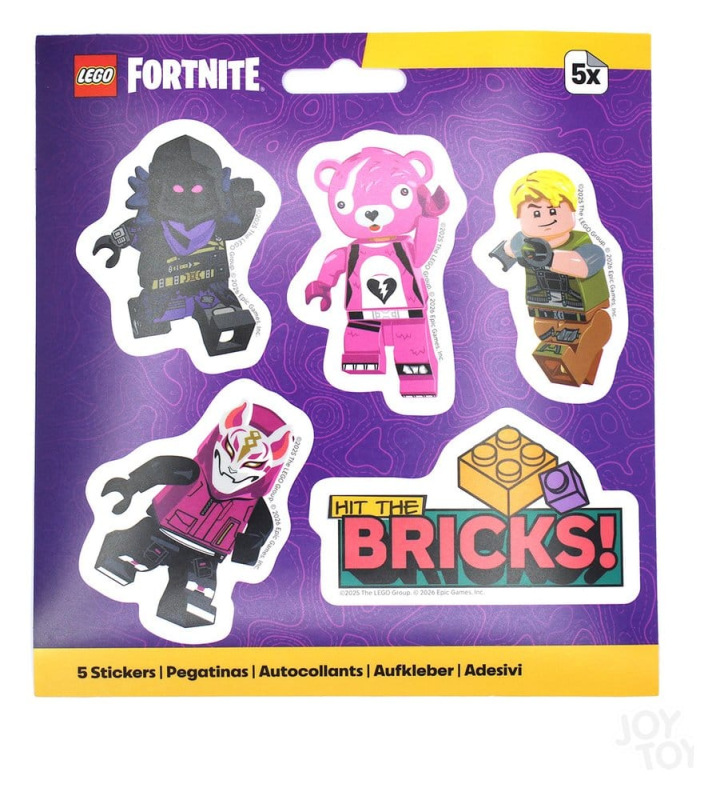 Lego Fortnite Sticker Set Hit The Bricks (5)