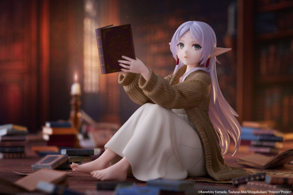 Frieren: Beyond Journey's End PVC Statue Desktop Cute Figure Frieren Roomwear Ver. 13 cm 10