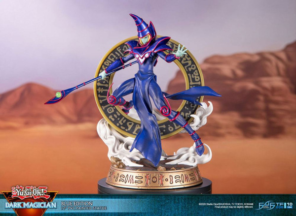 Yu-Gi-Oh! PVC Statue Dark Magician Blue Version 29 cm 9
