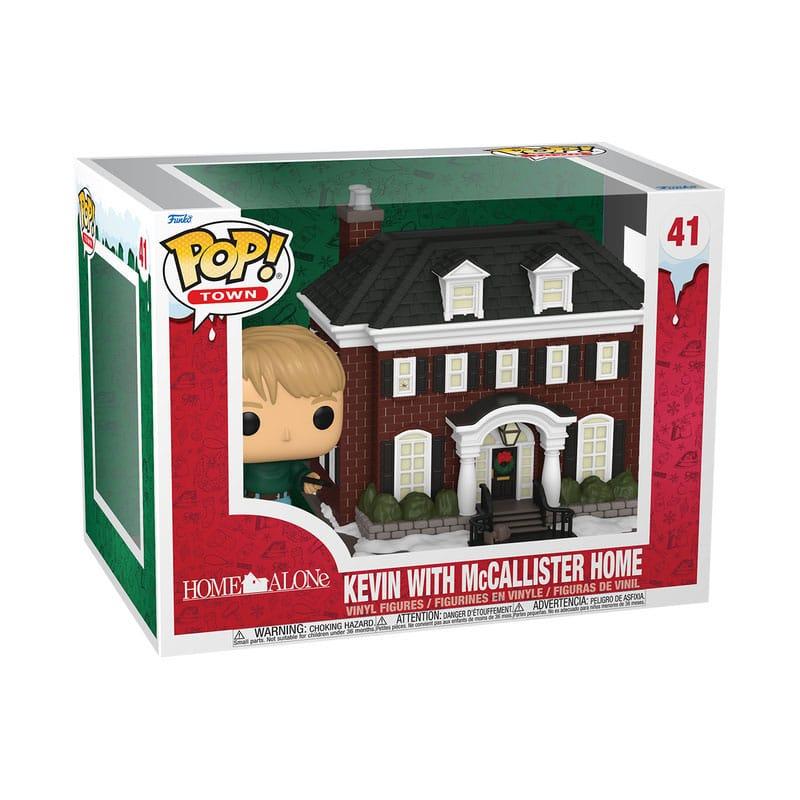 Home Alone POP! Town Vinyl Figure Kevin with McCallister Home 9 cm 1