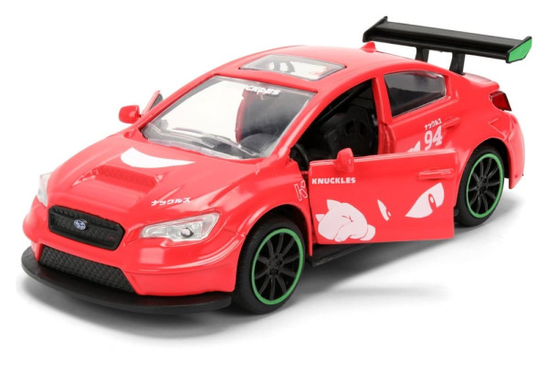 Sonic Diecast Model 1:32 Knuckles 2016 Subaru WRX STI Assortment (6) 9
