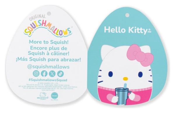 Squishmallows Hello Kitty and Friends Plush Hello Kitty Cup 30 cm 10