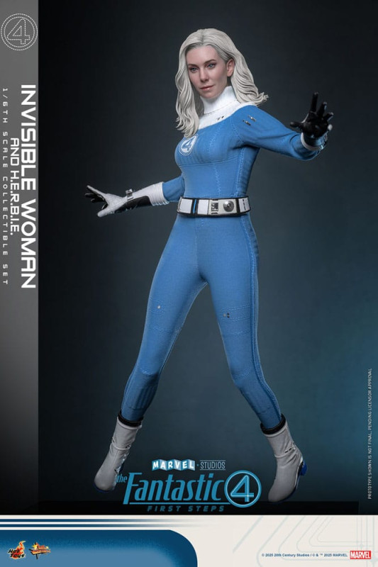 The Fantastic Four: First Steps Movie Masterpiece Action Figure 2-Pack 1/6 Invisible Woman & H.E.R.B 7