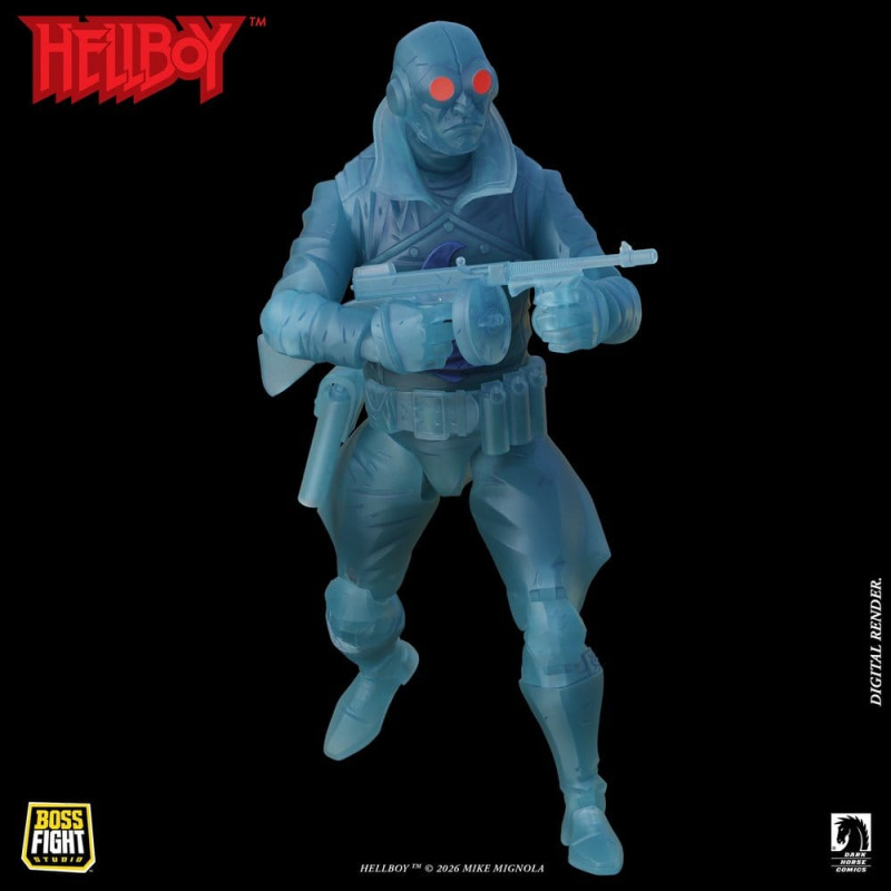 Lobster Johnson 1/12 Action Figure The Ghost of Lobster Johnson (Limited Edition) heo exclusive 17 c 4