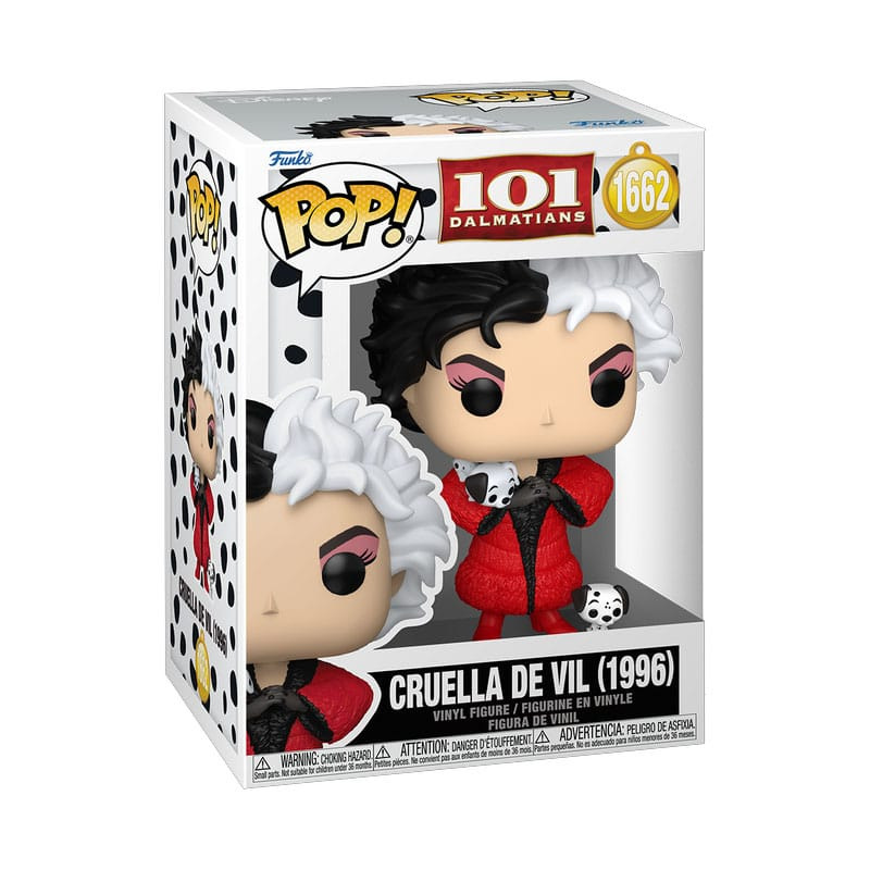 101 Dalmatians (1996) POP! Disney Vinyl Figure Cruella De Vil 9 cm 1
