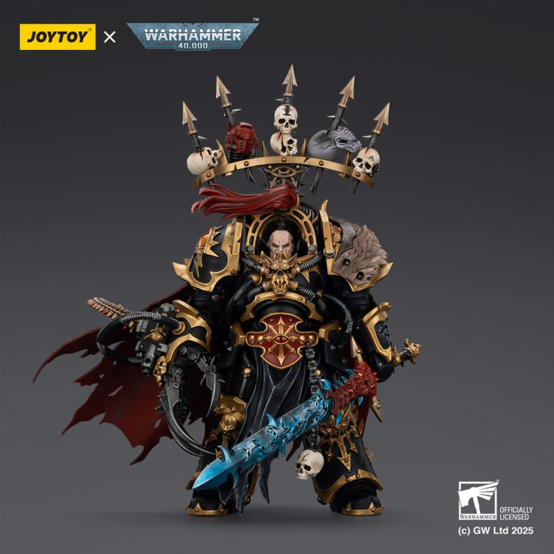 Warhammer 40,000 Action Figure Black Legion Abaddon the Despoiler with Drach'nyen and the Talo 16 c 1