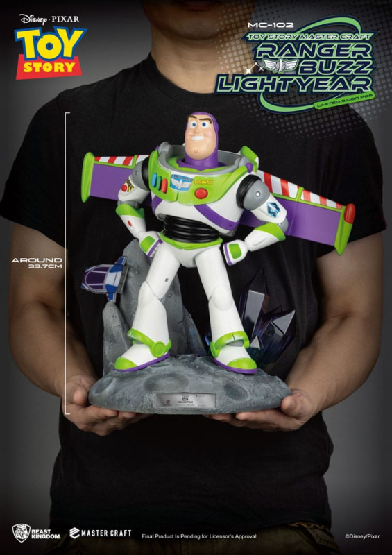 Toy Story Master Craft Statue Ranger Buzz Lightyear 34 cm 3