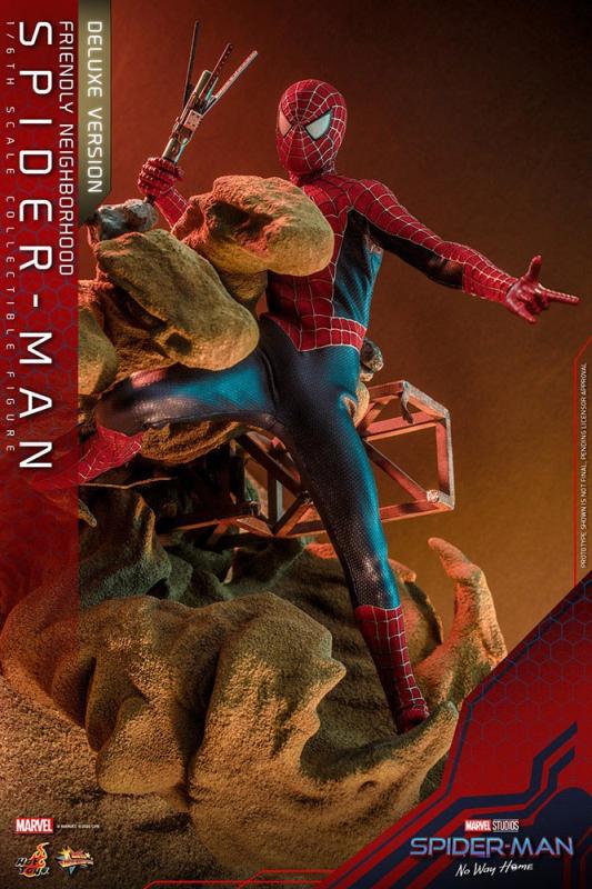 Spider-Man: No Way Home Movie Masterpiece Action Figure 1/6 Friendly Neighborhood Spider-Man (Deluxe