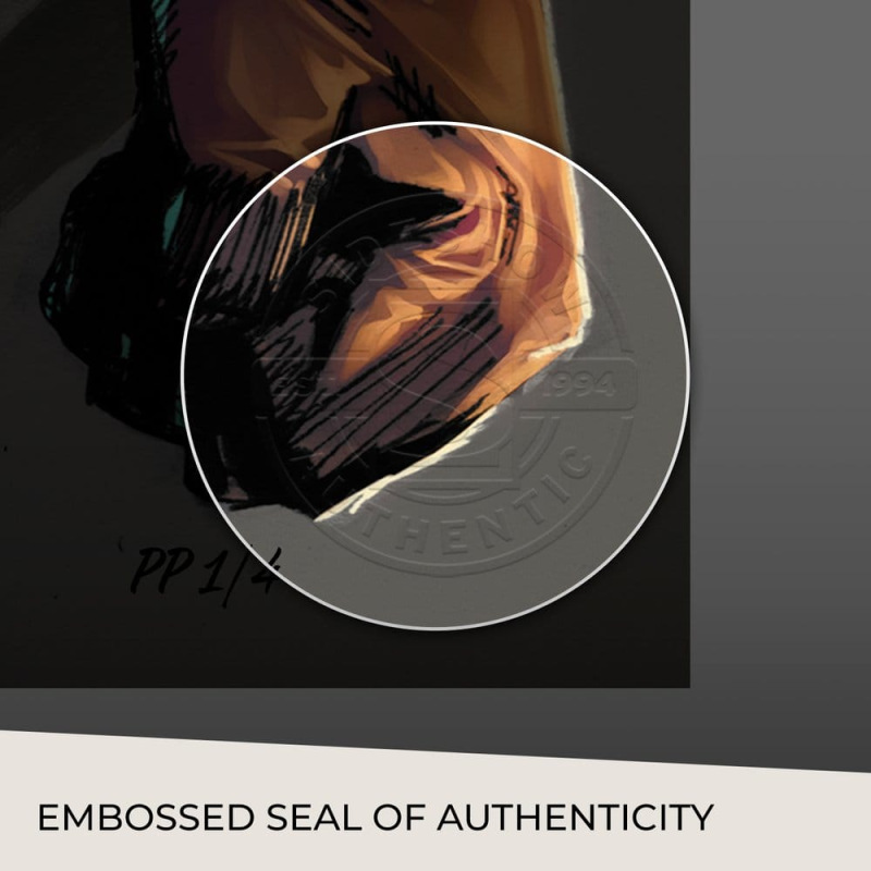 DC Comics Art Print Batman & Catwoman 61 x 41 cm - unframed 3