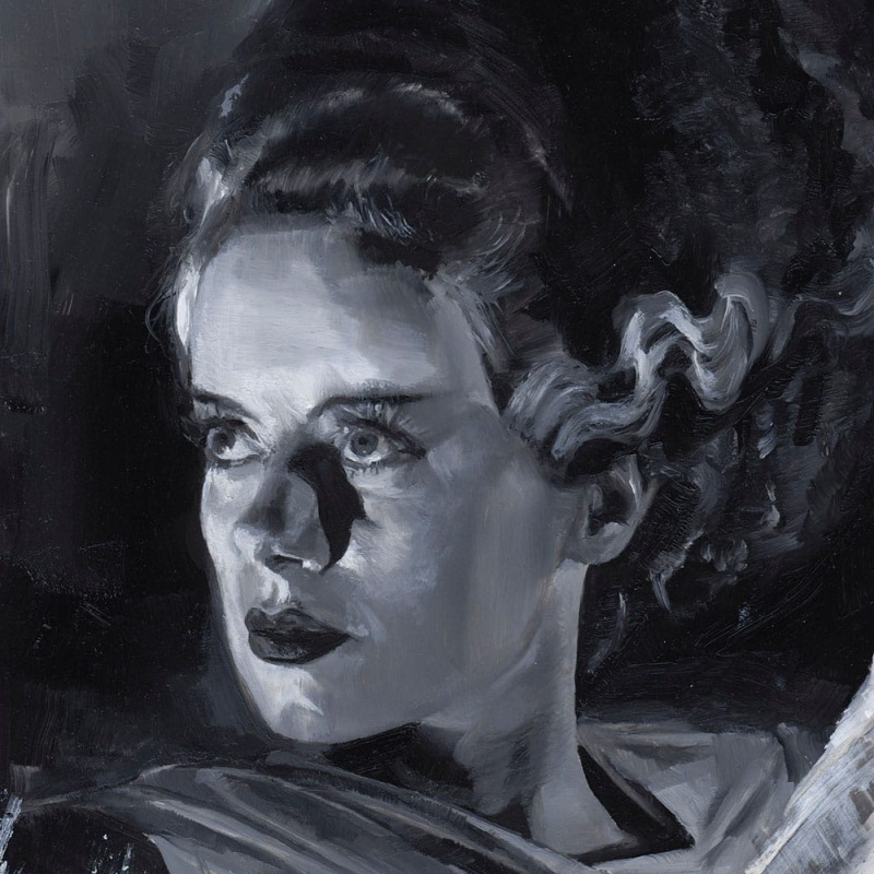 Bride of Frankenstein Art Print Bride of Frankenstein by Chris Valentine 41 x 31 cm - unframed 2