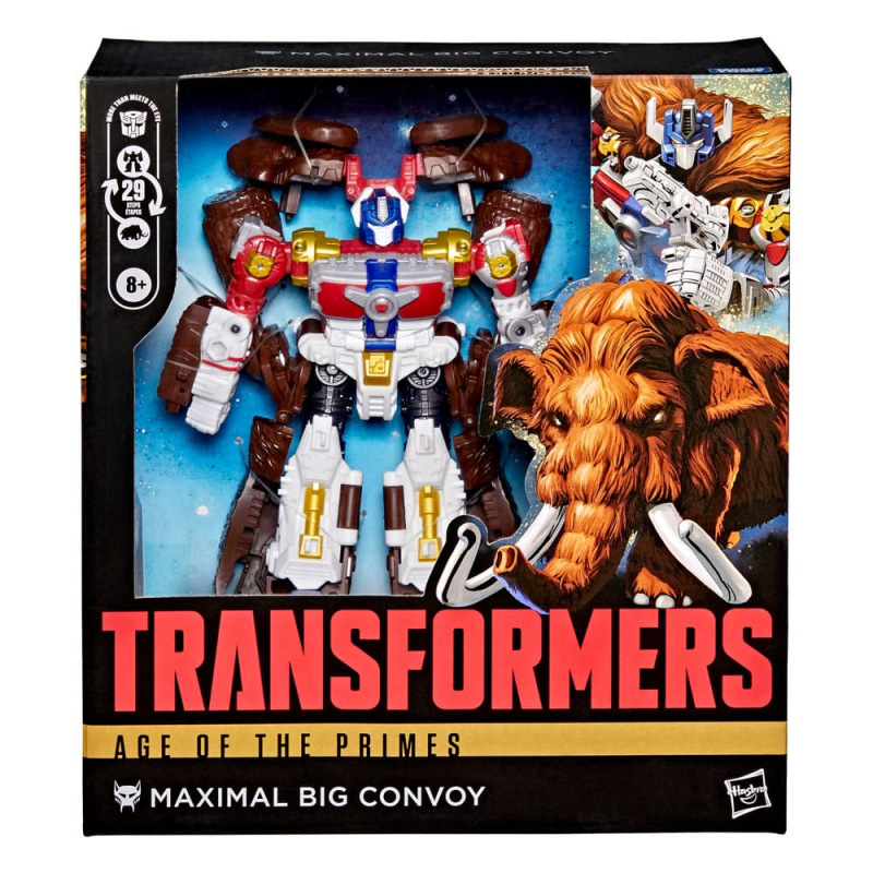 Transformers Age of the Primes Leader Class Action Figure Maximal Big Convoy 19 cm 4
