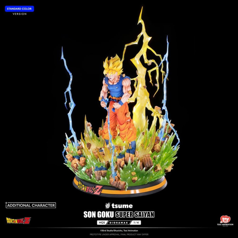Dragon Ball Z HQS Dioramax Figure 1/4 Son Goku Super Saiyan 51 cm 13